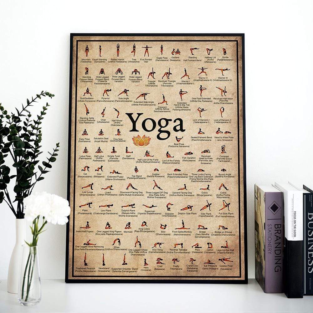 BowLift | Yoga Poses Wall Poster