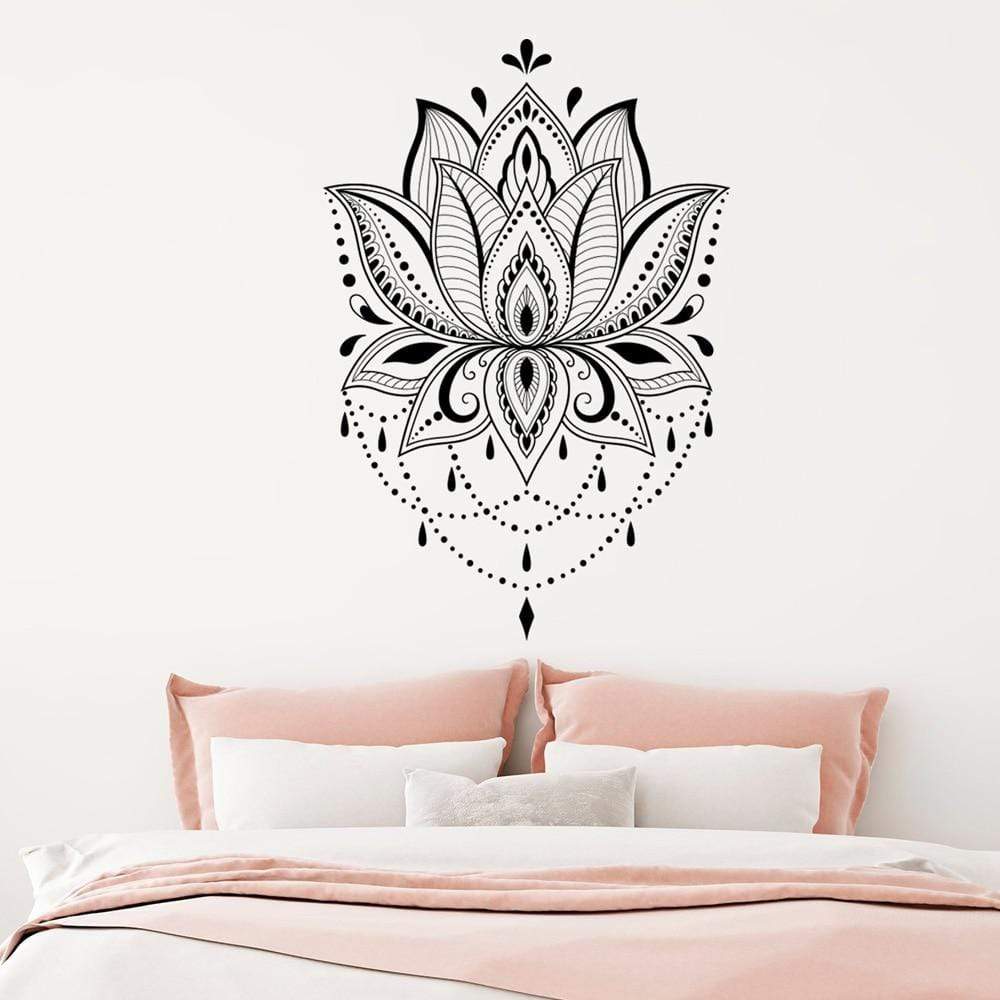 BowLift | Lotus Mandala Wall Sticker