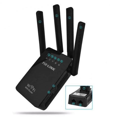 Wi-Fi Range Extender (Repeater / Extender) 300Mbps - 2.4 GHz | Bowlift