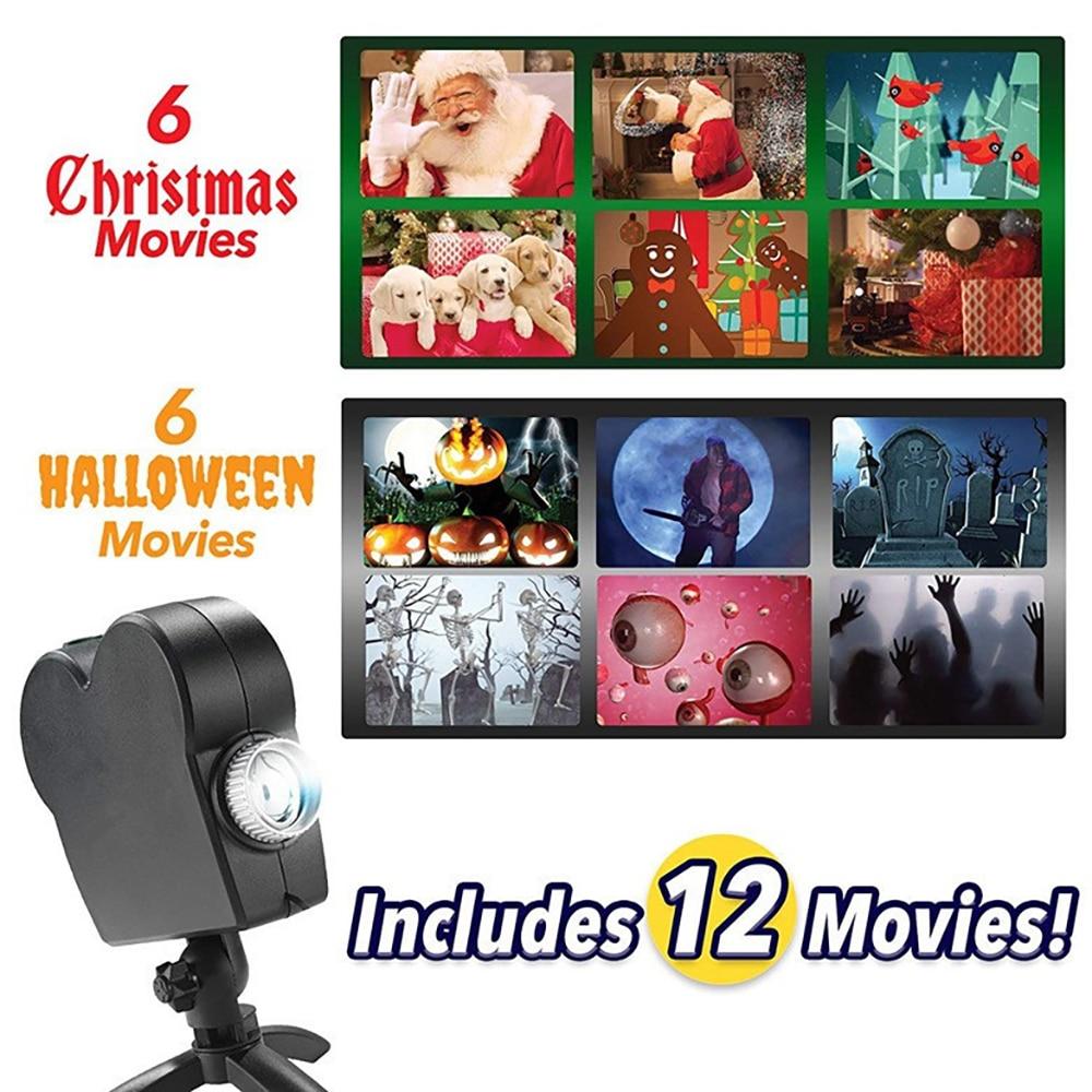 BowLift | Window Projector with Animated Holiday Season Display