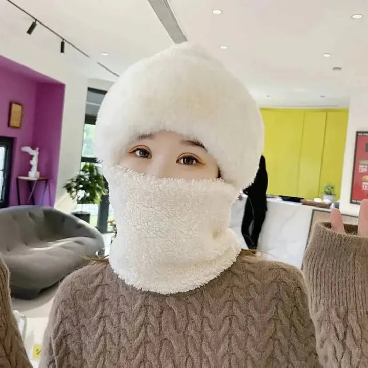 BowLift | Winter Faux Fur Beanie Scarf Set