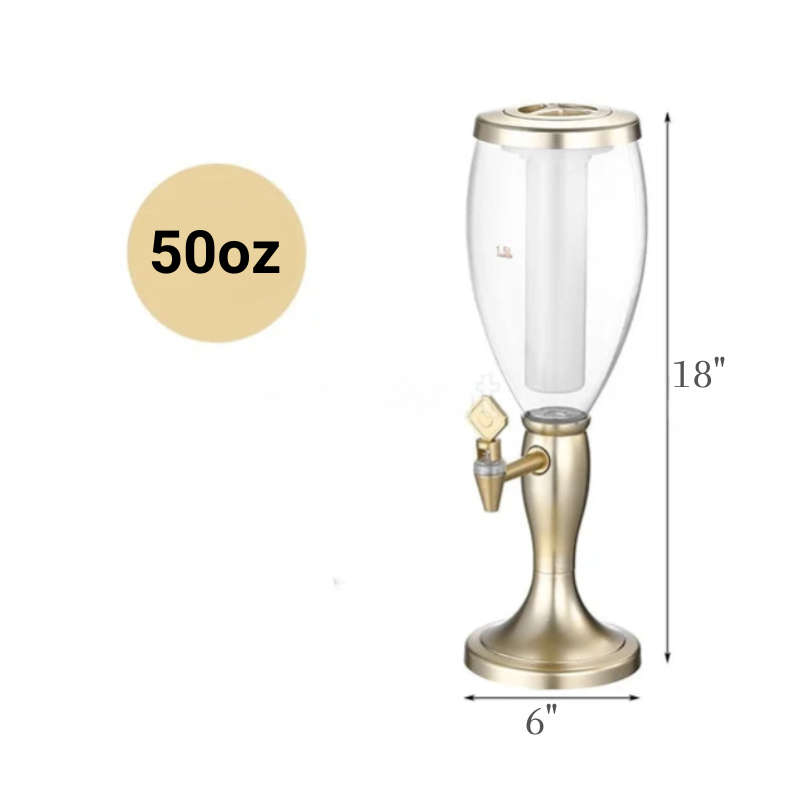 Wine Cannon Double Head Draft Beer Cannon Beer Machine Beer Barrel | Bowlift