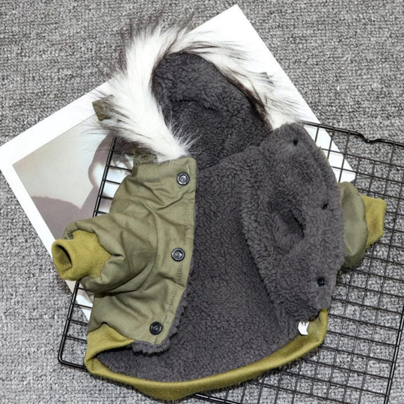 Winter Dog Jacket - FrostPaws Bowlift