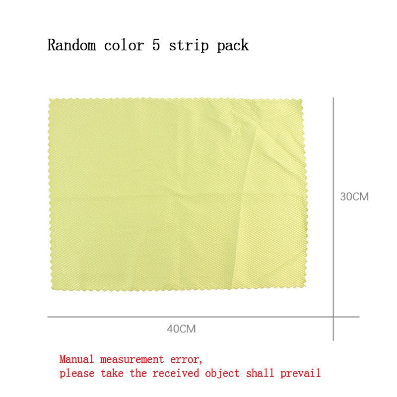 Wipe Glass Mirror Wipes Cleaning Cloth Thickening Grease Kitchen Wipe | Bowlift