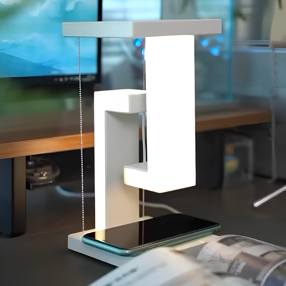 BowLift | Wireless Charging Lamp - AetherGlow