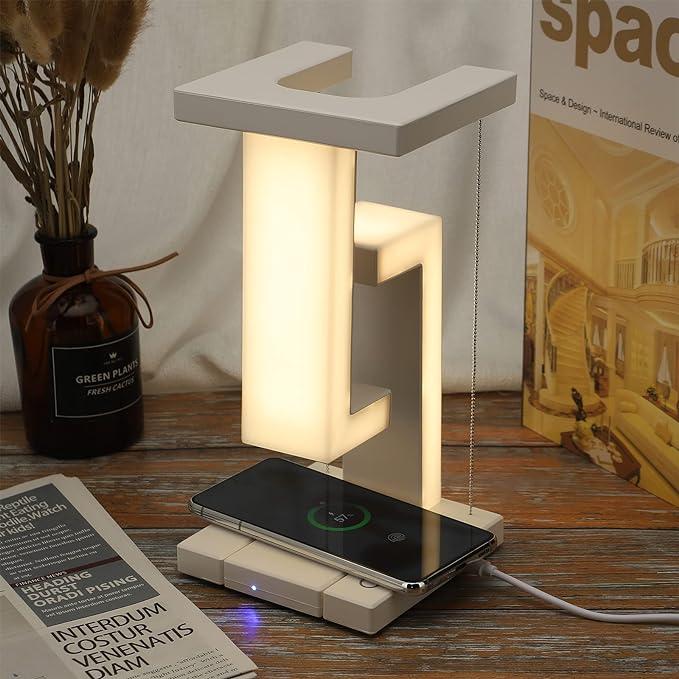 BowLift | Wireless Charging Lamp - AetherGlow