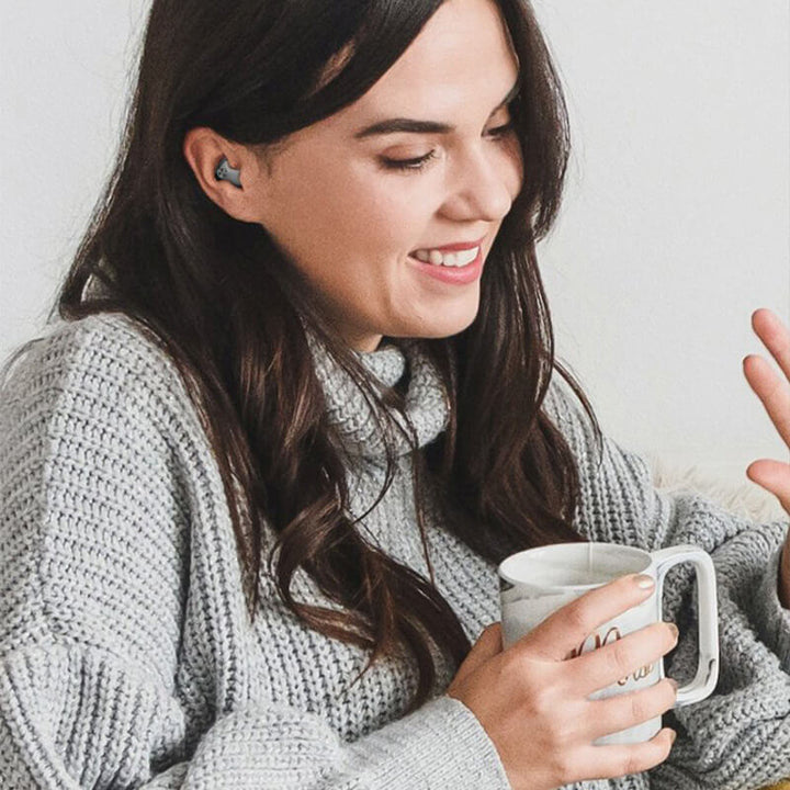 BowLift | DreamWave™ | Invisible Wireless Sleep Headphones | IPX5 Waterproof Bluetooth 5.3 | Comfortable for Sleep & Travel