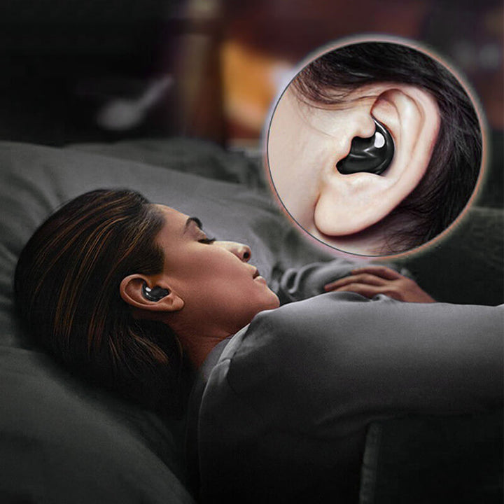 BowLift | DreamWave™ | Invisible Wireless Sleep Headphones | IPX5 Waterproof Bluetooth 5.3 | Comfortable for Sleep & Travel
