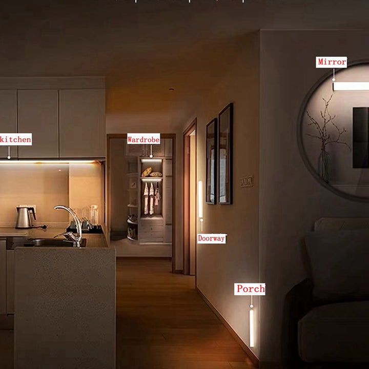 BowLift | WIRELESS LED NIGHT LIGHT WITH MOTION SENSOR AND RECHARGEABLE BATTERY