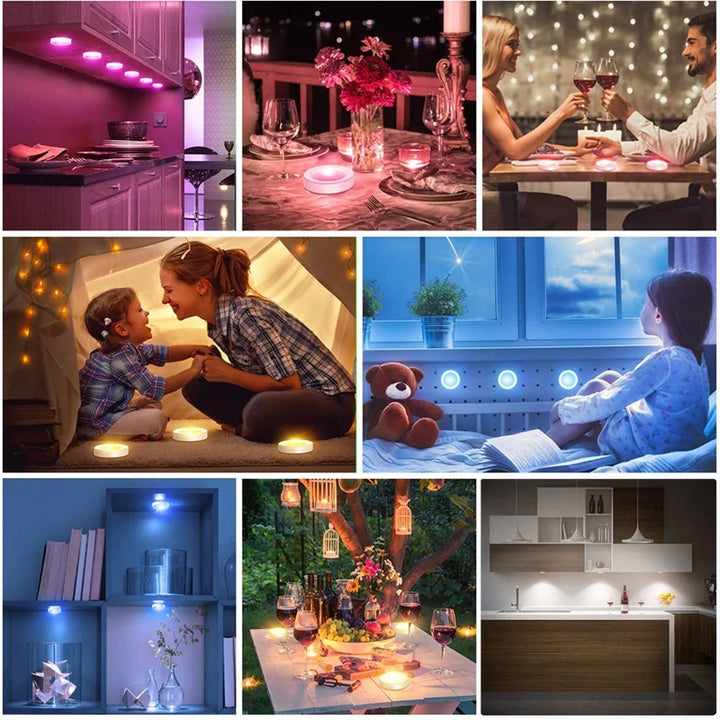 BowLift | Wireless RGB LED Under Cabinet Lighting - GlowyLed