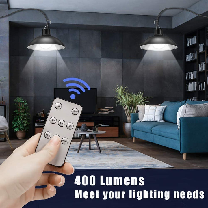 BowLift | Wireless Solar LED Lamp Set with Remote Control – TwinRay