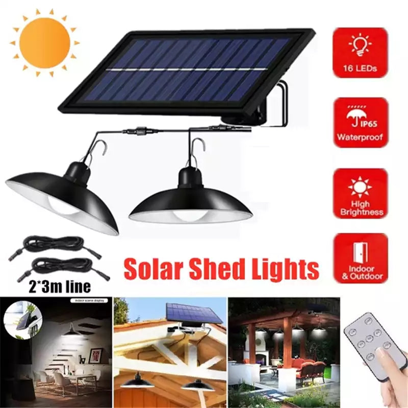 BowLift | Wireless Solar LED Lamp Set with Remote Control – TwinRay