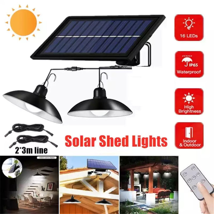 BowLift | Wireless Solar LED Lamp Set with Remote Control – TwinRay