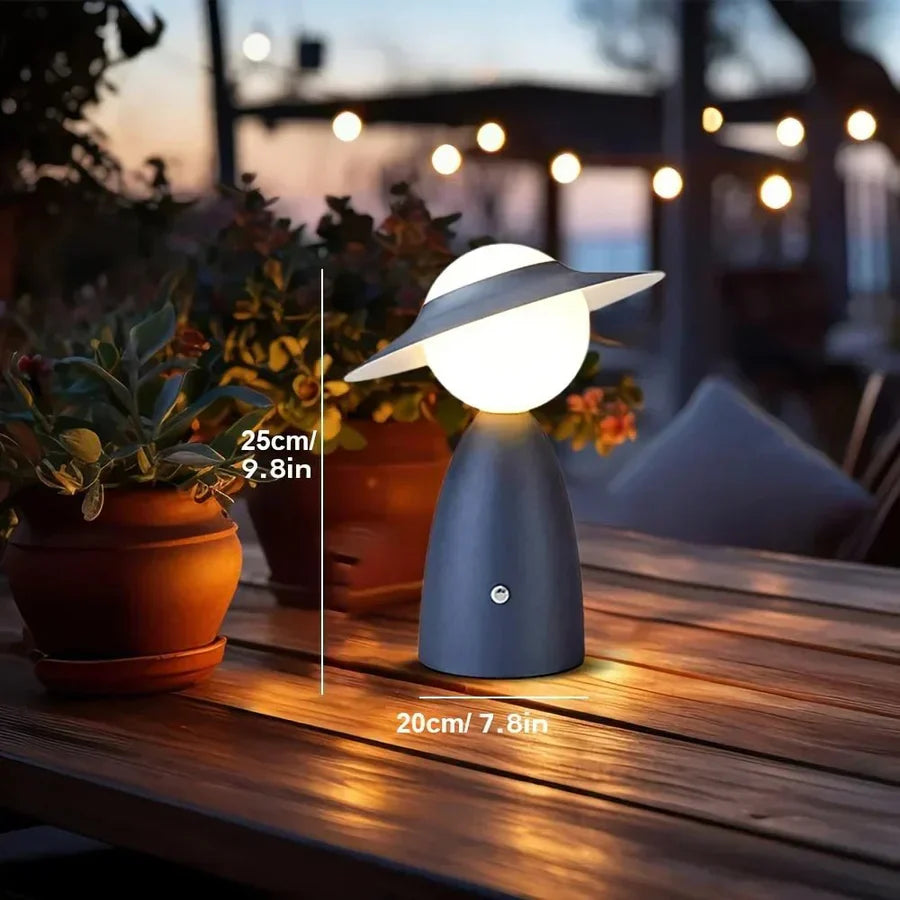 BowLift | Wireless Table Lamp - LumiCharge
