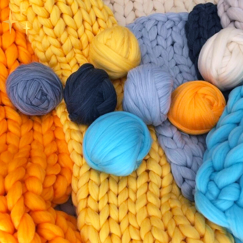 BowLift | 1000 grams XXL Chunky knitting yarn - LuxaWool
