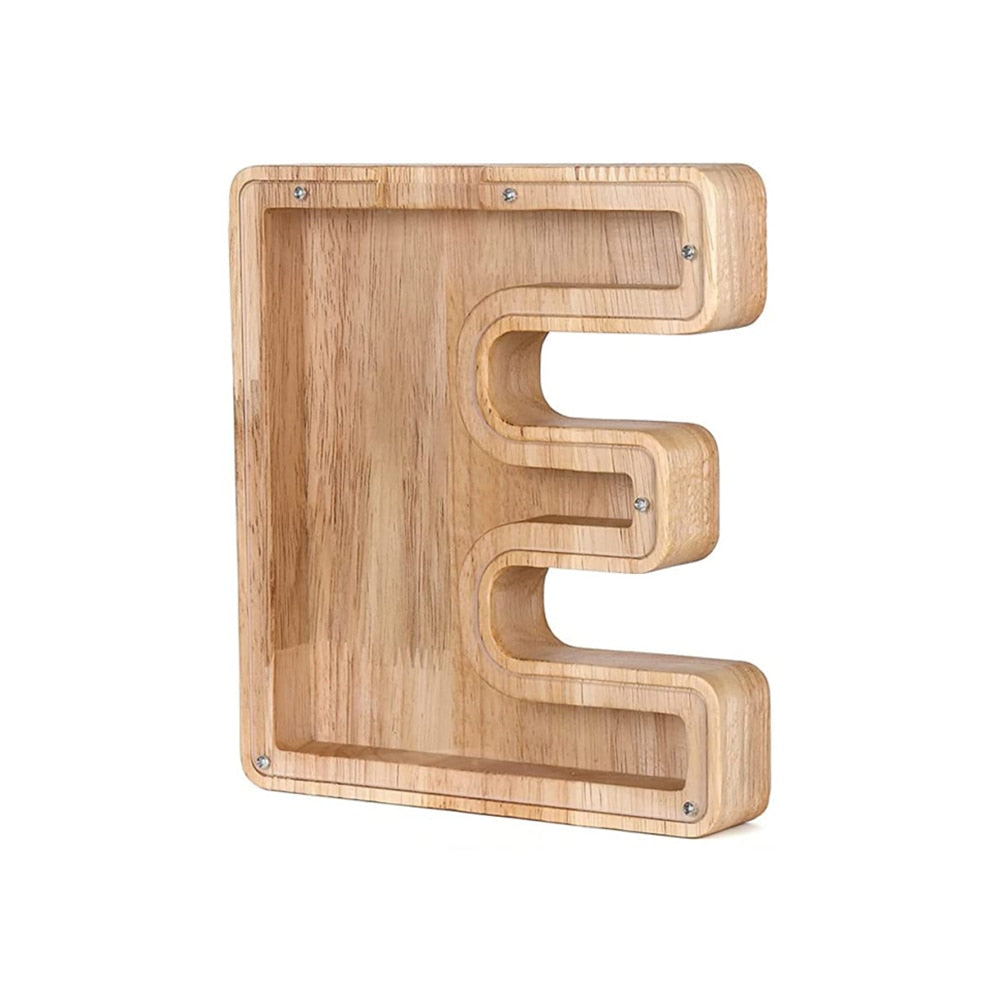BowLift | Wooden Alphabet Savings Box - LetterSaver