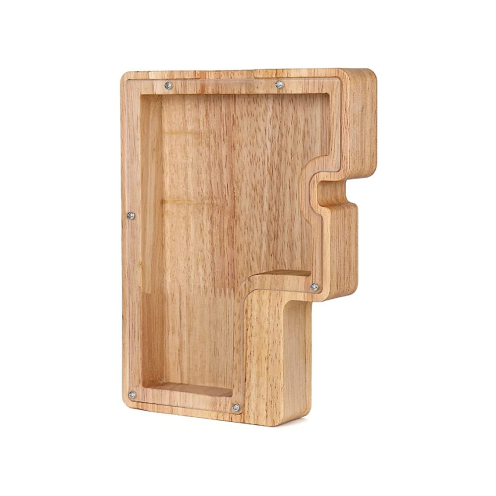 BowLift | Wooden Alphabet Savings Box - LetterSaver