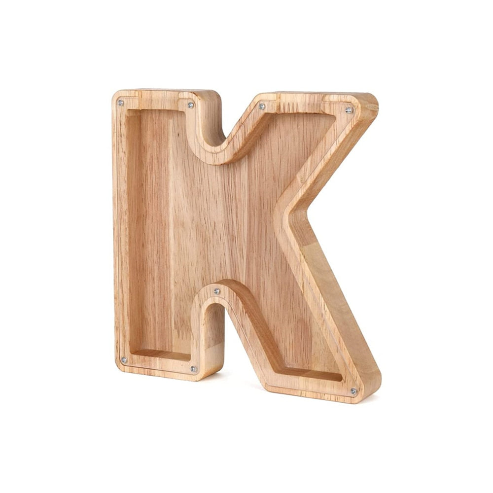 BowLift | Wooden Alphabet Savings Box - LetterSaver
