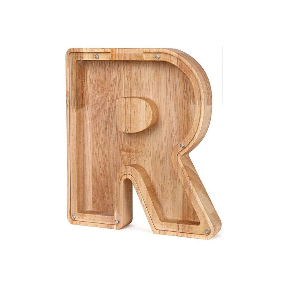 BowLift | Wooden Alphabet Savings Box - LetterSaver