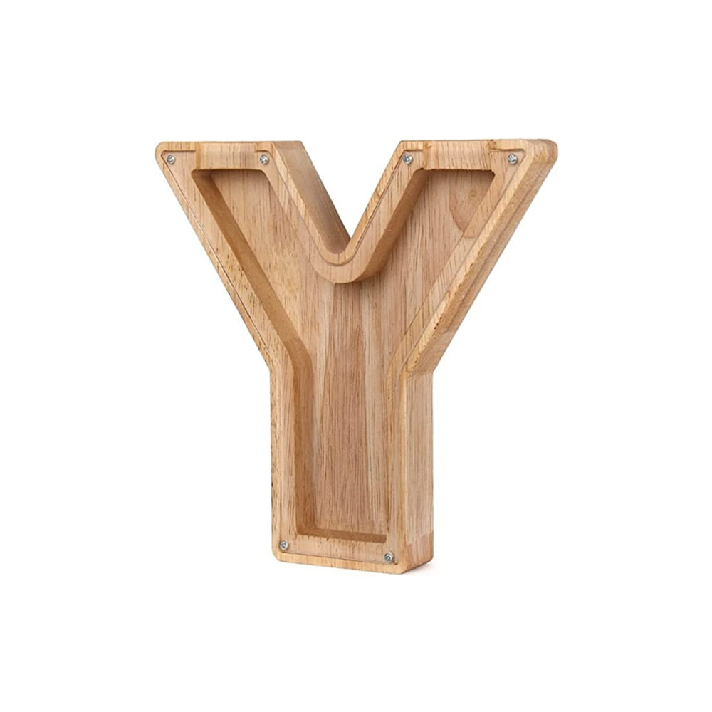 BowLift | Wooden Alphabet Savings Box - LetterSaver