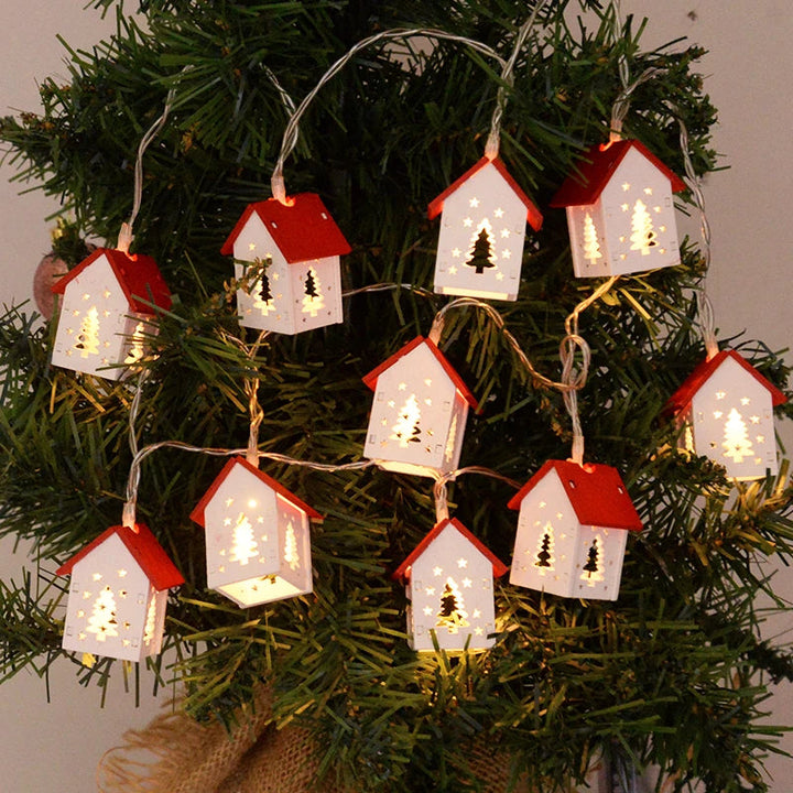 BowLift | Wooden Christmas Houses with LED Lights - GlowHouse