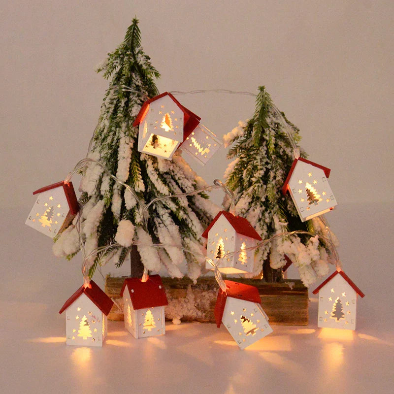 BowLift | Wooden Christmas Houses with LED Lights - GlowHouse
