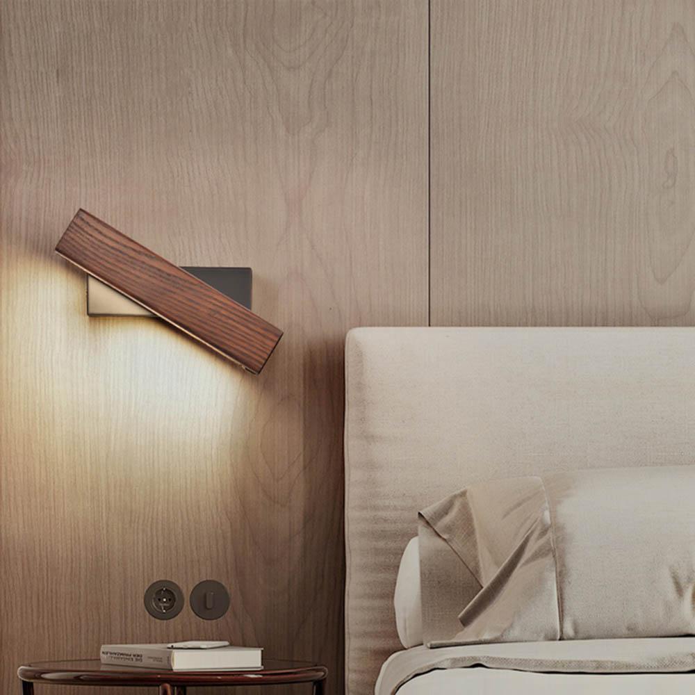 BowLift | Wooden LED Wall Lamp with Pivot Function - Twilight Pivot
