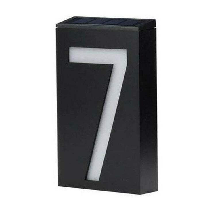 BowLift | Solar house numbers - eco-friendly - economical - modern design
