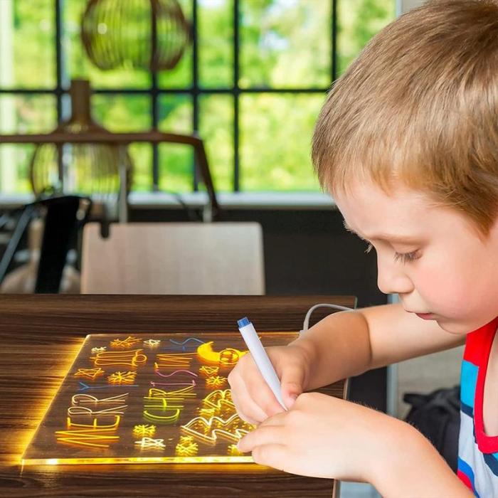 BowLift | LED Notice Board with 7 Colors Pen