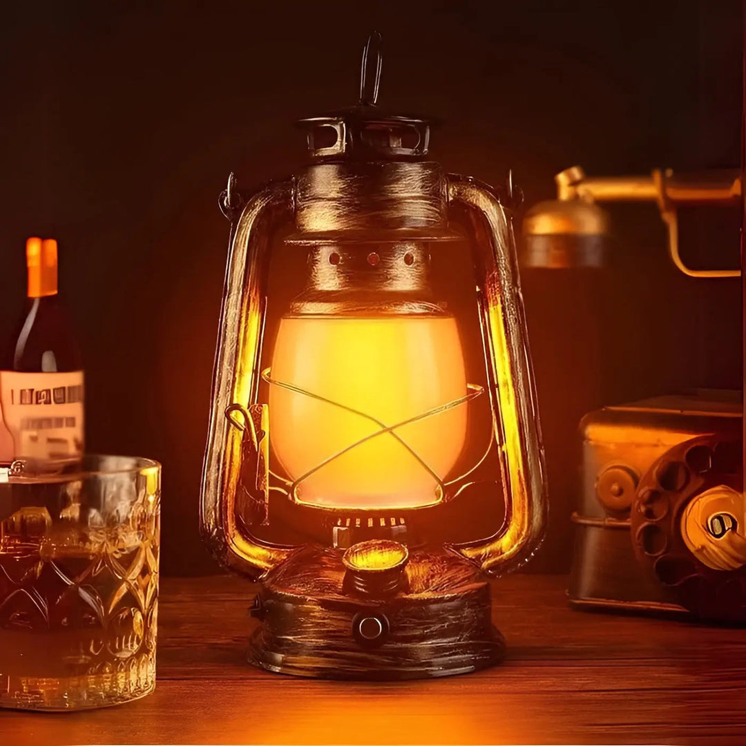 BowLift | Industrial LED Hanging Lamp - for Cozy Evenings & Outdoor Use