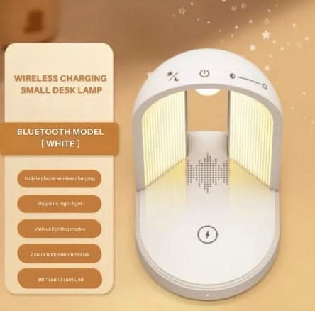 BowLift | LUMIVIBE – Wireless Charging and Speaker Lamp