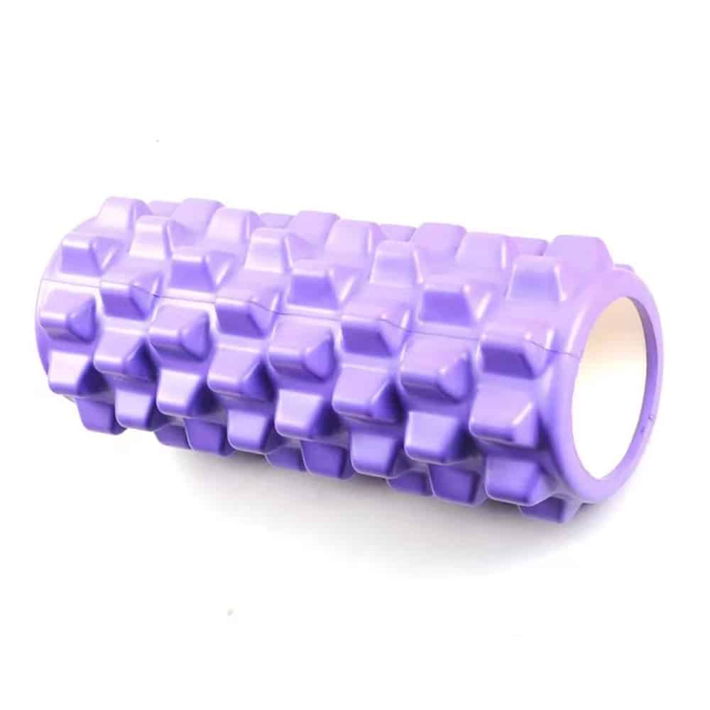 Yoga Foam Roller in Black or Purple | Bowlift