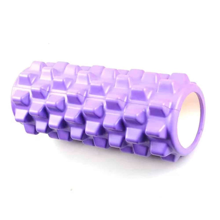 Yoga Foam Roller in Black or Purple | Bowlift