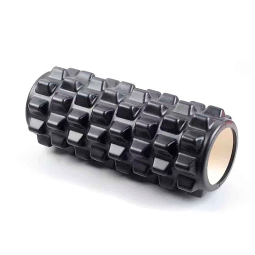 Yoga Foam Roller in Black or Purple | Bowlift
