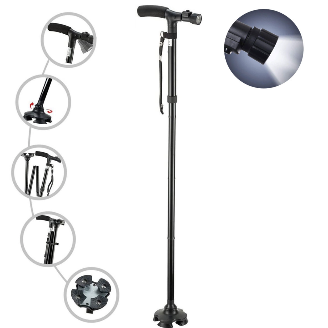 Adjustable walking stick | Bowlift