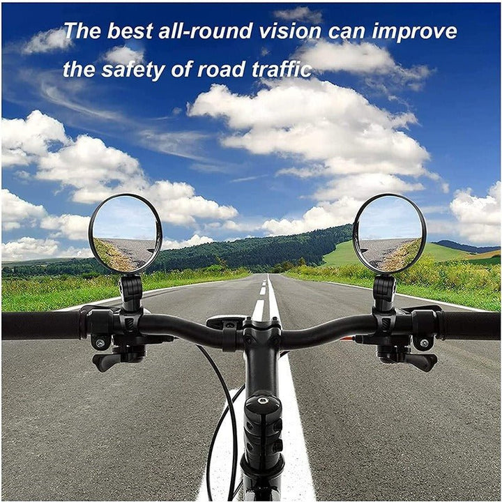 FlexiView bicycle mirror with long bracket | Bowlift