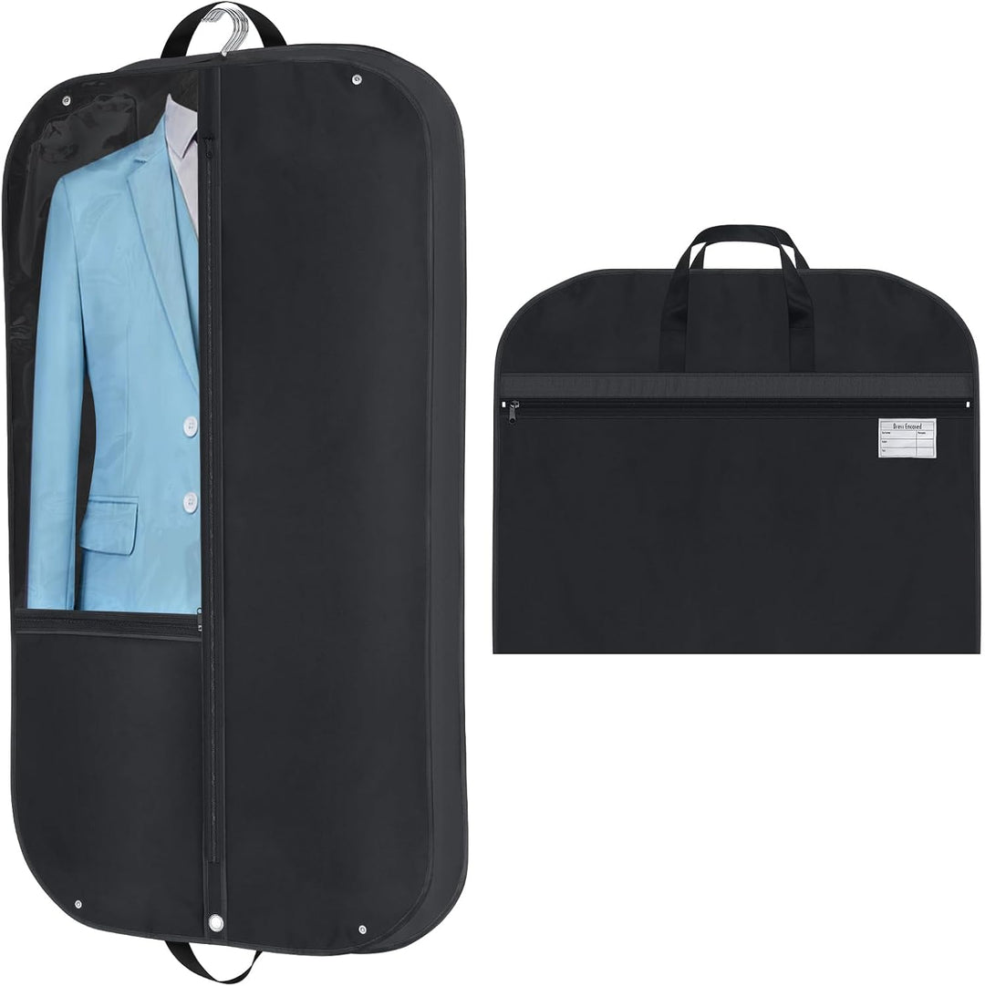 Waterproof Oxford Garment Bag – Suit Cover with Gusset & Pockets (2-Pack) | Bowlift