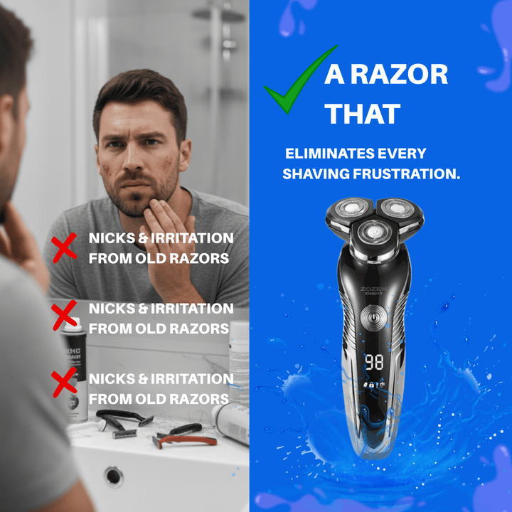 BowLift | Z Series – Rechargeable Razor for a Perfect Shave Experience