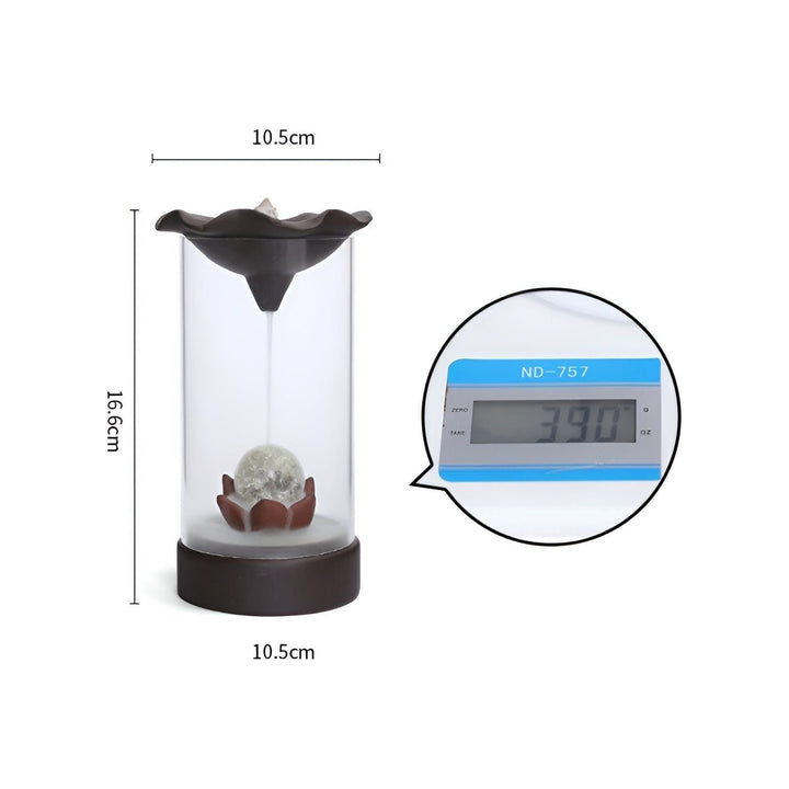 Elegant incense burner with backdraft for a calm and relaxed atmosphere Bowlift