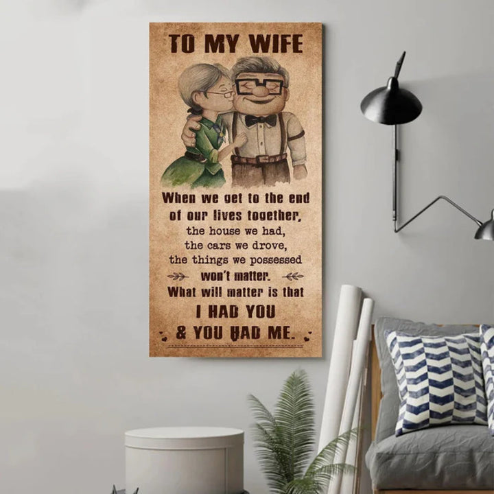 Personalized Anniversary Canvas Print | Bowlift