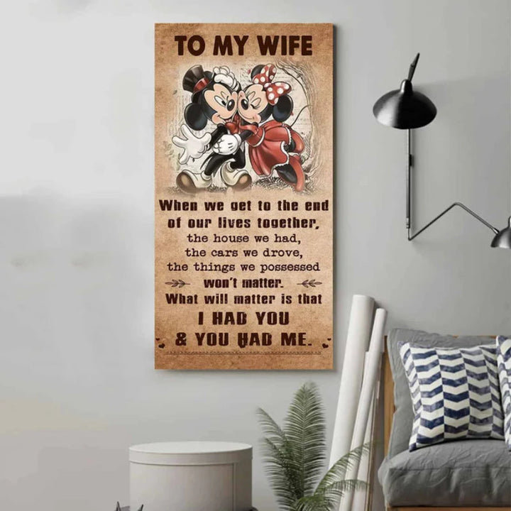 Personalized Anniversary Canvas Print | Bowlift