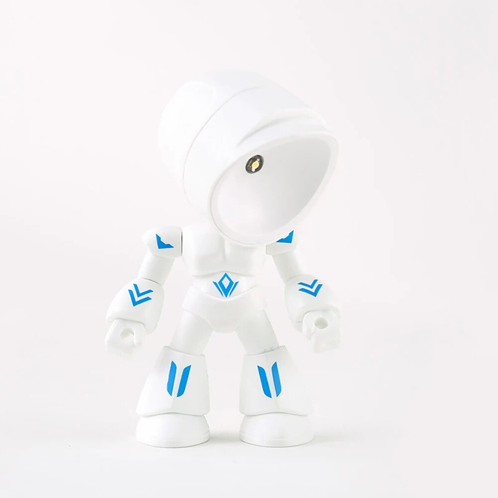 Cute Robot Table Lamp – Creative LED Light for Children's Room and Desk | Bowlift