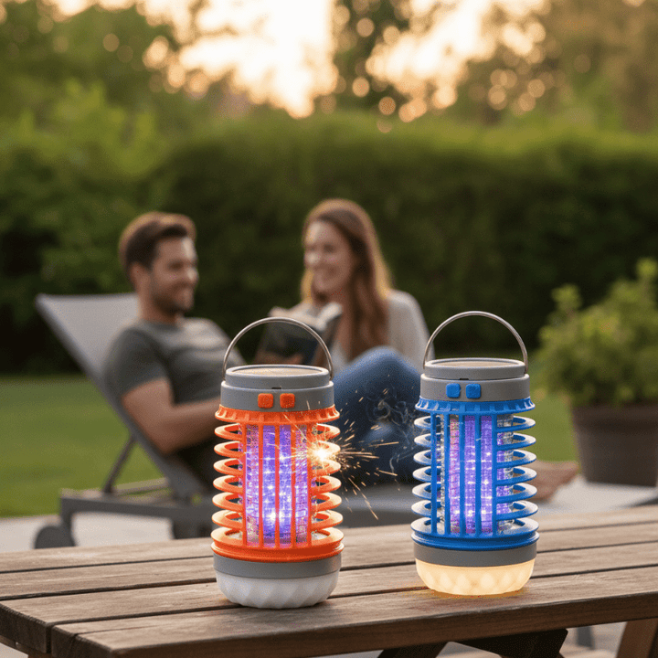 BowLift | ZAPPERLANTERN – 2-in-1 Solar Bug Zapper and Camping Lantern