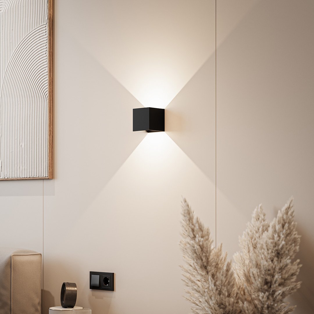BowLift | LumiGuard - LED wall lamp with warm light