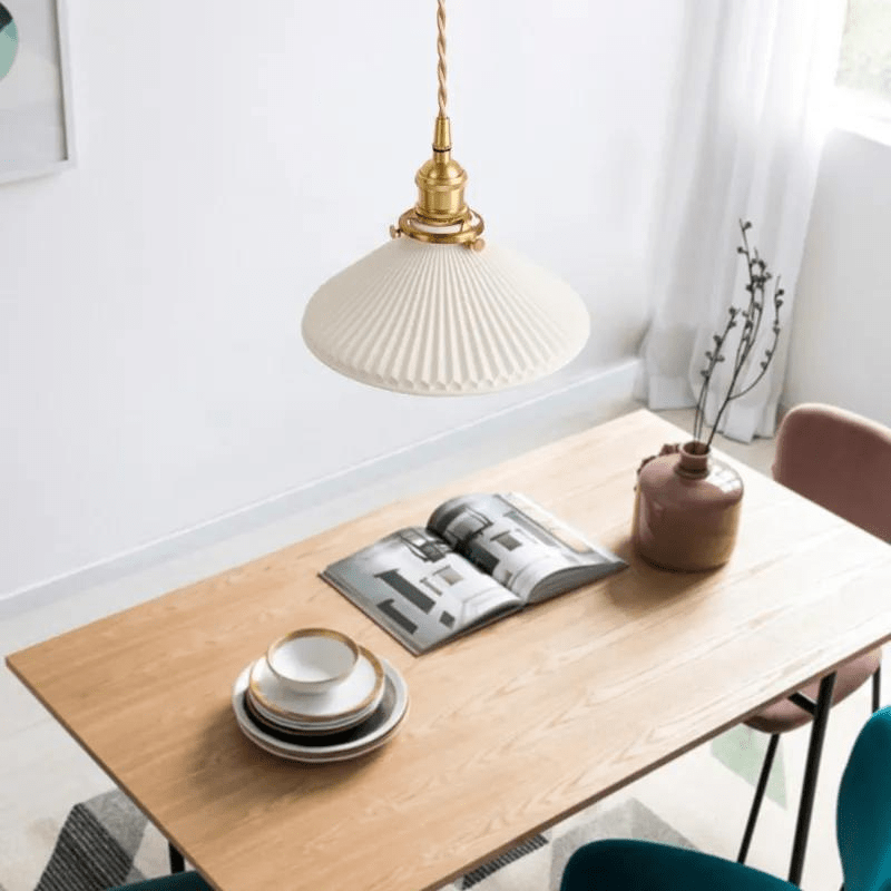 BowLift | LumeCeramic - Stylish Ceramic Pendant Light