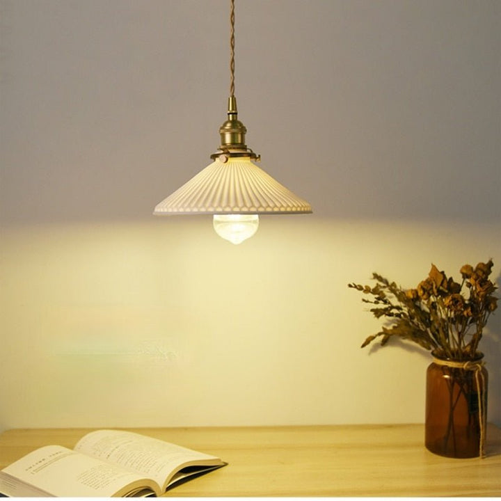 BowLift | LumeCeramic - Stylish Ceramic Pendant Light